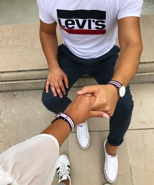 Daniel Wellington（ダニエルウェリントン）の「CLASSIC SOUTHAMPTON時計ベルト（アナログ腕時計・レディース・シルバー/ゴールド・36mm）」の5枚目の写真