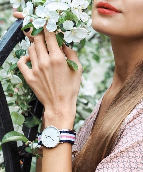 Daniel Wellington（ダニエルウェリントン）の「CLASSIC SOUTHAMPTON時計ベルト（アナログ腕時計・レディース・シルバー/ゴールド・36mm）」の6枚目の写真