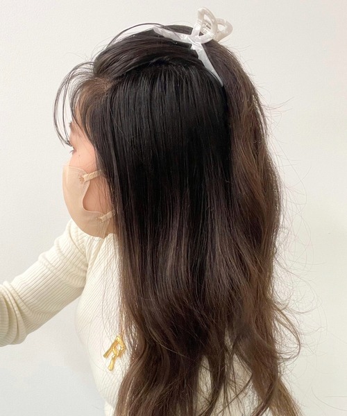 WEGO(ウィゴー)の「WEGO/マルチバンスクリップ(バレッタ/ヘアクリップ・レディース・ホワイト/シルバー/ゴールド/ブラック系その他・FREE)」の5枚目の写真