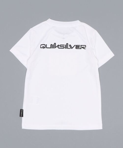 Quiksilver（クイックシルバー）の「MW BOX SS KIDS/クイックシルバーキッズ半袖ラッシュガード(水着)（ラッシュガード・キッズ・ホワイト/ブラック/ブルー/ベージュ・110/150/140/160/120/130）」の8枚目の写真