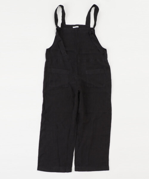 REPLAY（リプレイ）の「ESSENTIAL ガーメントダイ ヘビーリネン オーバーオール（サロペット/オーバーオール・レディース・スミクロ/グレー・MEDIUM/SMALL/X-SMALL）」の2枚目の写真