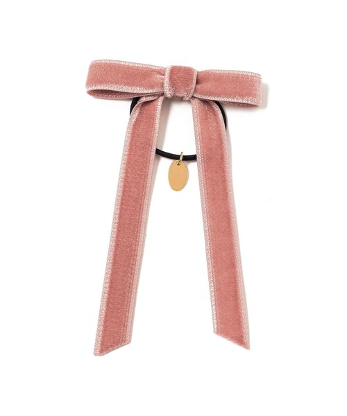 こども ビームス(コドモビームス)の「lusikka / ベルベット リボンゴム(ヘアゴム・キッズ・ブラック/ベージュ/グレー/ピンク/ブルー系その他3/イエロー系その他6/インディゴブルー/グレー系その他/ネイビー/レッド系その他2/イエロー系その他4/ブラック系その他4/ブラウン系その他・ONE SIZE)」の12枚目の写真