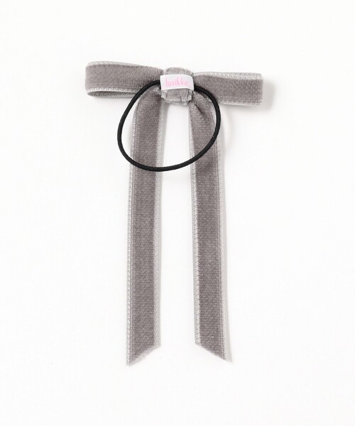 こども ビームス(コドモビームス)の「lusikka / ベルベット リボンゴム(ヘアゴム・キッズ・ブラック/ベージュ/グレー/ピンク/ブルー系その他3/イエロー系その他6/インディゴブルー/グレー系その他/ネイビー/レッド系その他2/イエロー系その他4/ブラック系その他4/ブラウン系その他・ONE SIZE)」の22枚目の写真