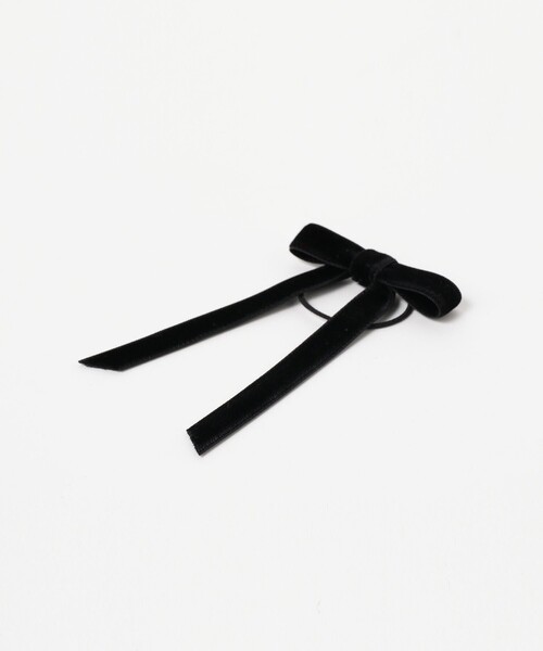 こども ビームス(コドモビームス)の「lusikka / ベルベット リボンゴム(ヘアゴム・キッズ・ブラック/ベージュ/グレー/ピンク/ブルー系その他3/イエロー系その他6/インディゴブルー/グレー系その他/ネイビー/レッド系その他2/イエロー系その他4/ブラック系その他4/ブラウン系その他・ONE SIZE)」の17枚目の写真