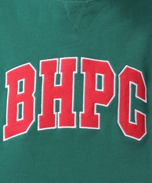 BEVERLY HILLS POLO CLUB(ビバリーヒルズポロクラブ)の「【Beverlyhill's POLO CLUB】アップリケロゴスウェットクルー/258185(スウェット・レディース・ホワイト/グリーン・FREE)」の20枚目の写真