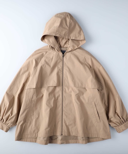 HONEYSUCKLE ROSE（ハニーサックルローズ）の「【HONEYSUCKLE ROSE】フラップ付きブルゾン（マウンテンパーカー・レディース・オフホワイト/ベージュ・L/M）」の15枚目の写真