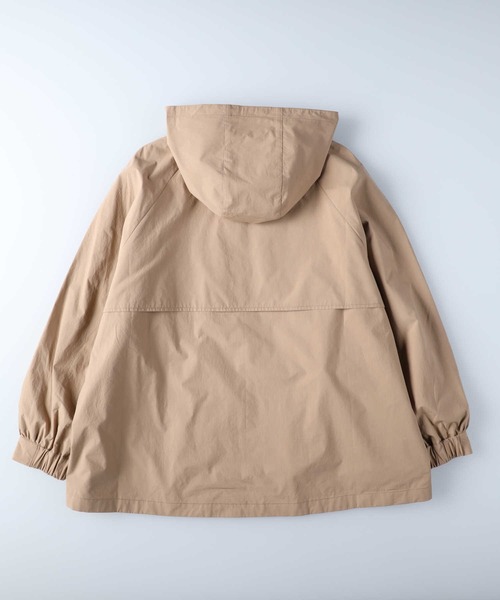 HONEYSUCKLE ROSE（ハニーサックルローズ）の「【HONEYSUCKLE ROSE】フラップ付きブルゾン（マウンテンパーカー・レディース・オフホワイト/ベージュ・L/M）」の16枚目の写真