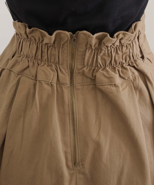 フロントタックフレアスカート（スカート）｜ElegChic（エレグシック）