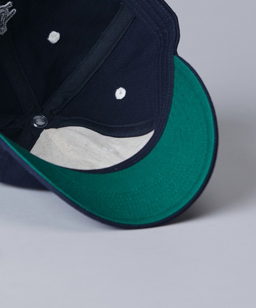 Penguin by Munsingwear(ペンギン バイ マンシングウェア)の「G.M BASEBALL CAP メンズ レディース ユニセックス 小物 キャップ 帽子 カジュアル スポーツウェア マンシング(キャップ・メンズ・グリーン/ネイビー/ブラック・FREE)」の7枚目の写真