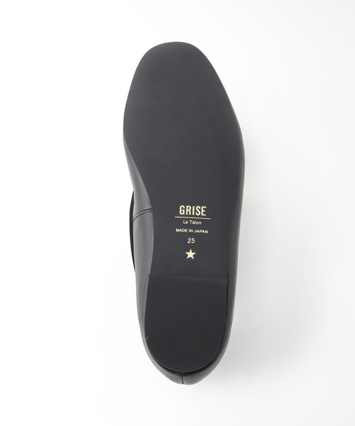 GRISE(グリーズ)の「GRISE レザーソフトバレエ(バレエシューズ・レディース・グリーン/ブラック系その他/シルバー・22.5cm/23cm/23.5cm/24cm/24.5cm/22cm)」の9枚目の写真