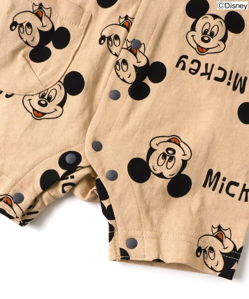 Disney（ディズニー）の「ディズニーキャラクター総柄ロンパス（ロンパース・キッズ・ベージュ/アイボリー/ミント・80/70/60）」の10枚目の写真