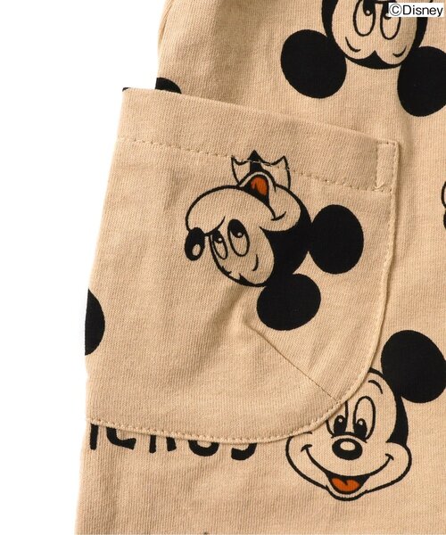 Disney（ディズニー）の「ディズニーキャラクター総柄ロンパス（ロンパース・キッズ・ベージュ/アイボリー/ミント・80/70/60）」の8枚目の写真
