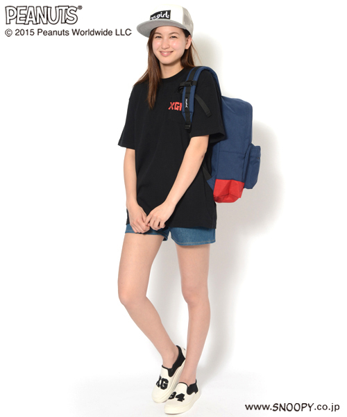 【eri8103】スヌーピー Tシャツ XS FREAK'S STORE tシャツ 限定展開 PEANUTS×MLB 別注 ビッグ