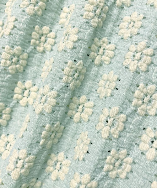 JUNOAH（ジュノア）の「フラワーレースイージーパンツ（その他パンツ・レディース・ホワイト/ブラック/ブルー系その他/ベージュ系その他・LARGE/MEDIUM）」の11枚目の写真