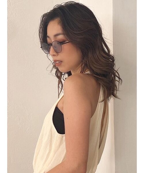 GYDA（ジェイダ）の「HEXAGONクリアサングラス（サングラス・レディース・ブラック/クリア・FREE）」の8枚目の写真