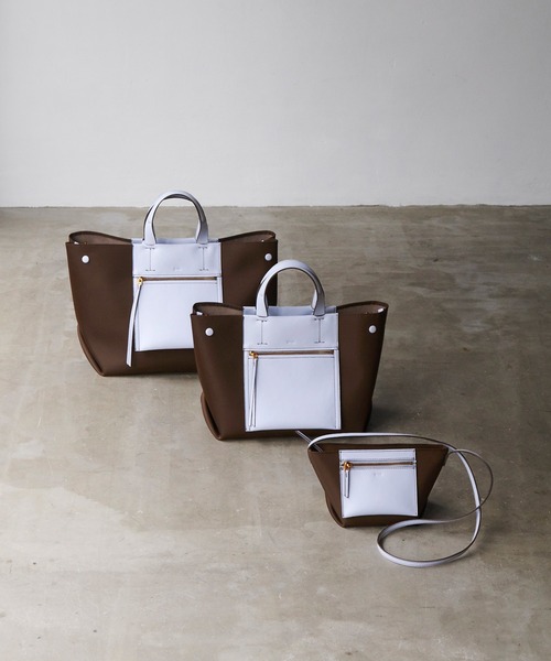 E'POR（エポール）の「【E’POR】【撥水】D BAG Mini（ショルダーバッグ・レディース・ブラック/ブラック系その他/ライトグレー/キナリ/ダークブラウン/ベージュ/マスタード・FREE）」の10枚目の写真