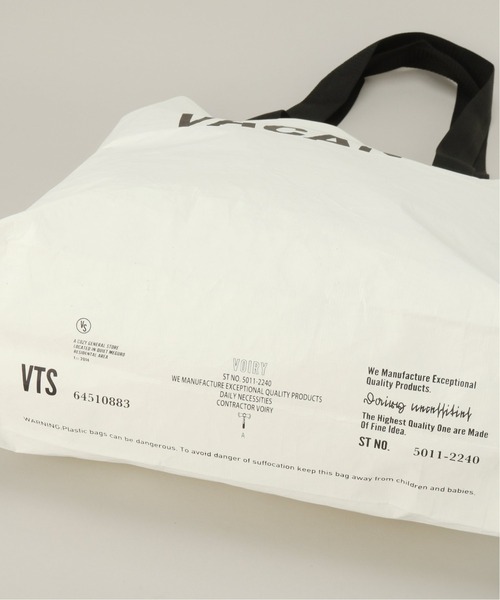 417 EDIFICE（フォーワンセブンエディフィス）の「【VOIRY STORE / ヴォイリーストア】VACANCY BAG-A（トートバッグ・メンズ・ブラック/レッド・FREE）」の13枚目の写真