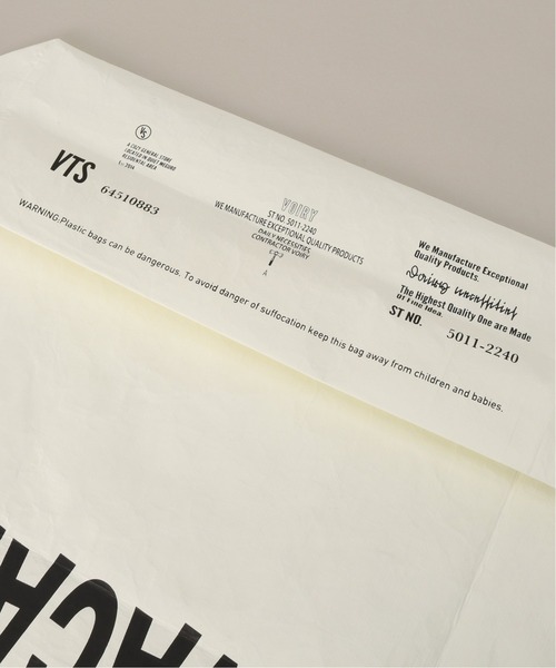 417 EDIFICE（フォーワンセブンエディフィス）の「【VOIRY STORE / ヴォイリーストア】VACANCY BAG-A（トートバッグ・メンズ・ブラック/レッド・FREE）」の14枚目の写真