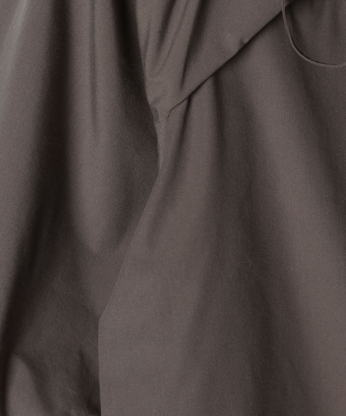 Heather（ヘザー）の「オープンネックブラウス（5分袖）　276362（シャツ/ブラウス・レディース・チャコールグレー/オレンジ/オフホワイト・FREE）」の9枚目の写真