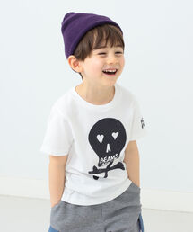 BEAMS mini | BEAMS mini / スカルフロッキー Tシャツ 22S (90～150㎝)(Tシャツ/カットソー)