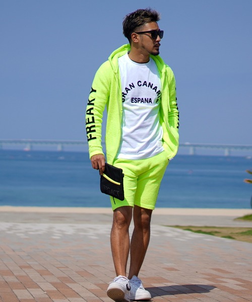 アダムスジャグラー 蛍光色セットアップ adamsJUGGLER PIPELINE店 STYLE BOOKadamsJUGGLER STYLE BOOK