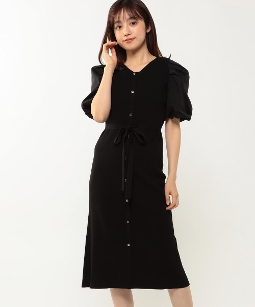 袖ボリュームニットワンピース 美人百花5月号掲載 ワンピース Misch Masch ミッシュマッシュ のファッション通販 Zozotown