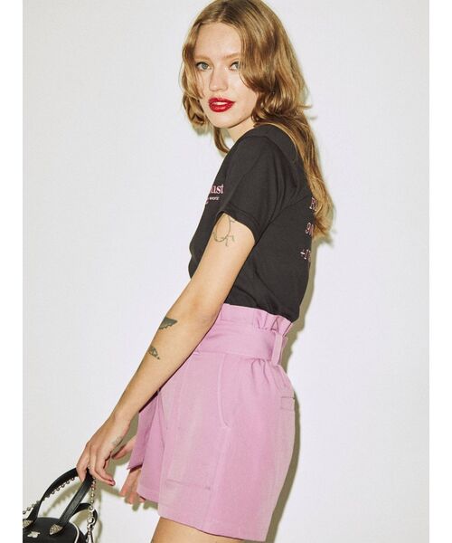 jouetie(ジュエティ)の「エンブロイダリーロゴフィット Tシャツ(Tシャツ/カットソー・レディース・ブラック/オフホワイト/イエロー・MEDIUM)」の20枚目の写真