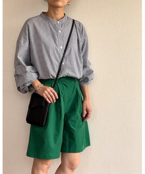 Ritzy（リッツィー）の「タック入りショートパンツ（その他パンツ・レディース・ホワイト/ブラック/グリーン・S/M/L）」の20枚目の写真