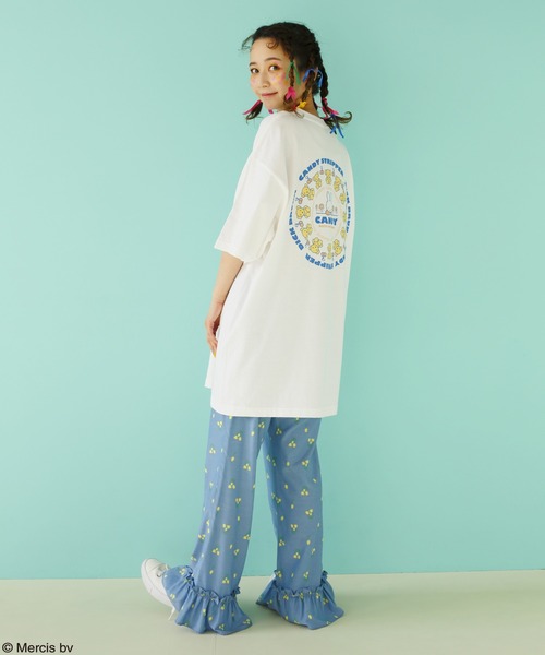 Candy Stripper(キャンディストリッパー)の「MIFFY CIRCLE Tシャツ(Tシャツ/カットソー・レディース・ピンク/オフホワイト/イエロー・2)」の4枚目の写真