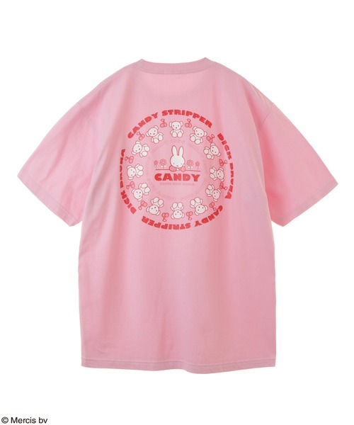 新品タグ付き CandyStripper ミッフィー コラボ 半袖Tシャツ 美品 新品タグ付き CandyStripper ミッフィー コラボ 半袖Tシャツ 美
