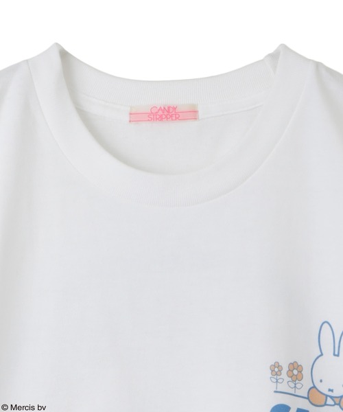 Candy Stripper(キャンディストリッパー)の「MIFFY CIRCLE Tシャツ(Tシャツ/カットソー・レディース・ピンク/オフホワイト/イエロー・2)」の19枚目の写真
