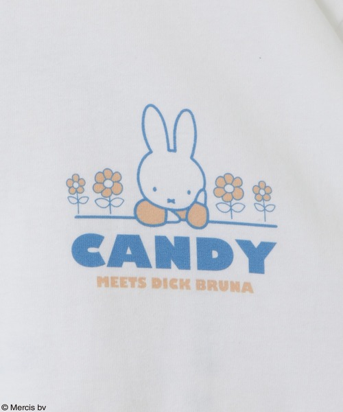 Candy Stripper(キャンディストリッパー)の「MIFFY CIRCLE Tシャツ(Tシャツ/カットソー・レディース・ピンク/オフホワイト/イエロー・2)」の22枚目の写真