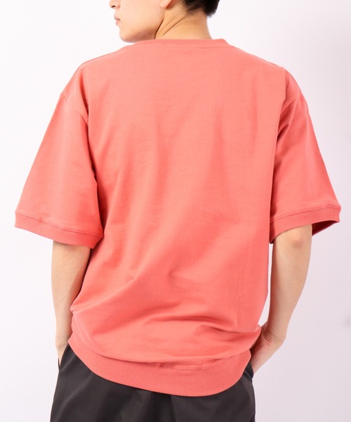 Bling Leads(ブリングリーズ)の「Bling Leads ミニ裏毛半袖クルー(Tシャツ/カットソー・メンズ・ネイビー/カーキ/オレンジ・M/L)」の9枚目の写真