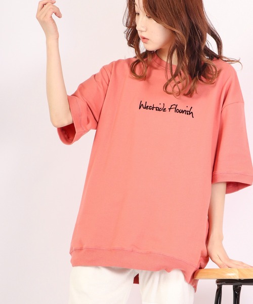 Bling Leads(ブリングリーズ)の「Bling Leads ミニ裏毛半袖クルー(Tシャツ/カットソー・メンズ・ネイビー/カーキ/オレンジ・M/L)」の15枚目の写真