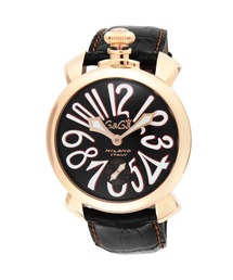 GaGa MILANO | GaGa MILANO/ガガミラノ MANUALE48MM 腕時計 501112S-BLK メンズ(アナログ腕時計)