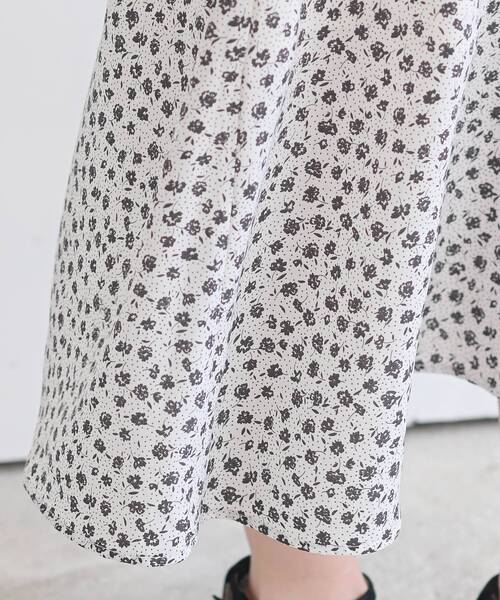 rps（アールピーエス）の「ベルト付きプリントＨＳクレリックワンピース（ワンピース・レディース・ブラック/オフホワイト/グリーン・M）」の11枚目の写真