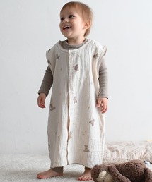 PUPPAPUPO（プッパプーポ）の「スリーパー 2重ガーゼ（ベビーパジャマ/スリーパー）」