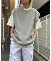 WHITELAND | [LAB限定]WHITELAND/ホワイトランド/PLWL/ﾌﾟﾘｰﾂﾉｰｽﾘｰﾌﾞ(Tシャツ/カットソー)