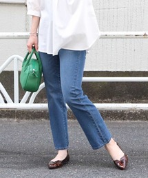 HONEYSUCKLE ROSE | 【HONEYSUCKLE ROSE】サマーデニムクロップフレア(デニムパンツ)