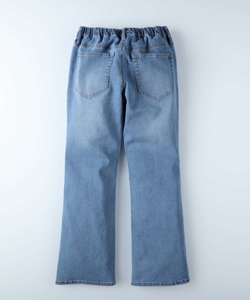 HONEYSUCKLE ROSE（ハニーサックルローズ）の「【HONEYSUCKLE ROSE】サマーデニムクロップフレア（デニムパンツ・レディース・ダークインディゴブルー/ライトインディゴブルー・S/L/XS/M）」の10枚目の写真