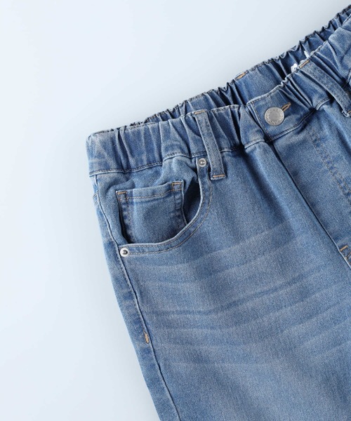 HONEYSUCKLE ROSE（ハニーサックルローズ）の「【HONEYSUCKLE ROSE】サマーデニムクロップフレア（デニムパンツ・レディース・ダークインディゴブルー/ライトインディゴブルー・S/L/XS/M）」の11枚目の写真