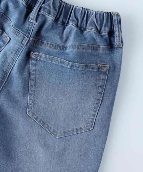 HONEYSUCKLE ROSE（ハニーサックルローズ）の「【HONEYSUCKLE ROSE】サマーデニムクロップフレア（デニムパンツ・レディース・ダークインディゴブルー/ライトインディゴブルー・S/L/XS/M）」の13枚目の写真