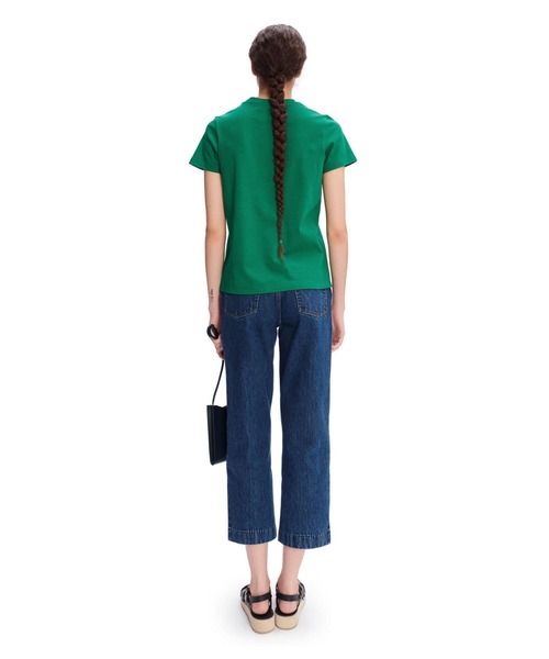A.P.C.(アーペーセー)の「T-SHIRT DENISE 22AC(Tシャツ/カットソー・レディース・ホワイト/ブラック系その他/ベージュ/グリーン・S/M/L)」の16枚目の写真