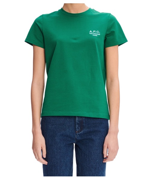 A.P.C.(アーペーセー)の「T-SHIRT DENISE 22AC(Tシャツ/カットソー・レディース・ホワイト/ブラック系その他/ベージュ/グリーン・S/M/L)」の17枚目の写真