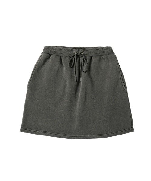 X-girl(エックスガール)の「PIGMENT DYED SWEAT MINI SKIRT(スカート・レディース・ブラック/バーガンディー/ネイビー・M/S)」の15枚目の写真