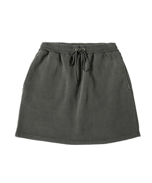 X-girl(エックスガール)の「PIGMENT DYED SWEAT MINI SKIRT(スカート・レディース・ブラック/バーガンディー/ネイビー・M/S)」の22枚目の写真