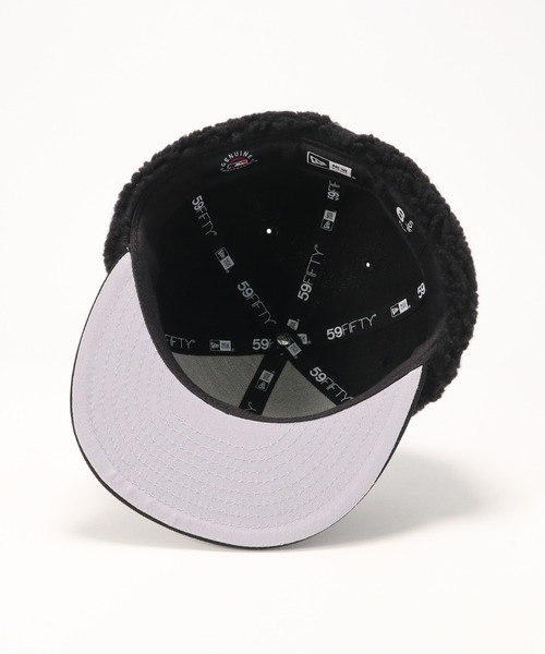 NEW ERA(ニューエラ)の「ニューエラキッズ ドッグイヤーキャップ 59FIFTY MLB(キャップ・キッズ・ネイビー/ブラック・6 1/2/6 3/4(53.9)」の7枚目の写真