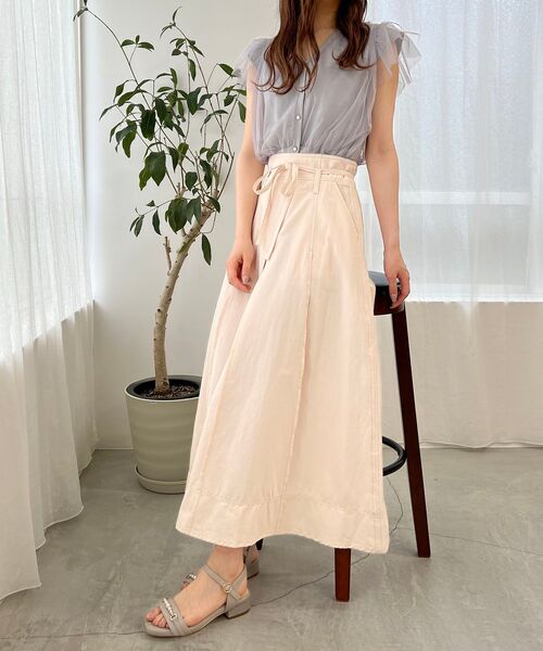 MAJESTIC LEGON（マジェスティックレゴン）の「ステッチLadyフレアスカート（スカート・レディース・ブラック/ネイビー/アイボリー・SMALL/MEDIUM）」の13枚目の写真