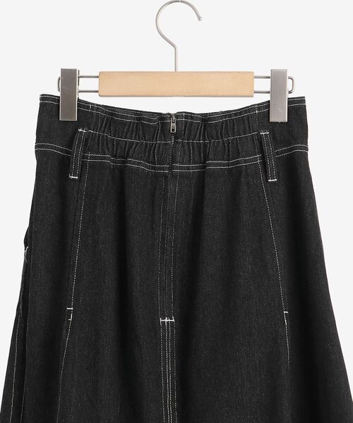 MAJESTIC LEGON（マジェスティックレゴン）の「ステッチLadyフレアスカート（スカート・レディース・ブラック/ネイビー/アイボリー・SMALL/MEDIUM）」の15枚目の写真