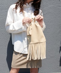 PAPILLONNER | フリンジチャームバッグ/PAPILLONNER/パピヨネ(ショルダーバッグ)